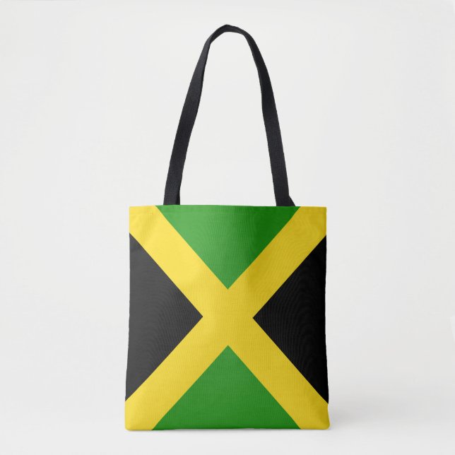 Cool Jamaica Flag Fashion Tote Bag (Front)