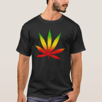 Cool Jamaican Colours Reggae Rasta Leaf Jamaica