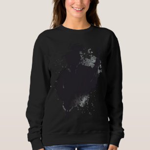 Cool Japanese Artwork Samurai Warrior Ink Style Sweatshirt