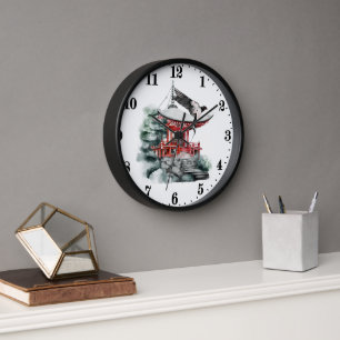 cool Japanese building bird Clock