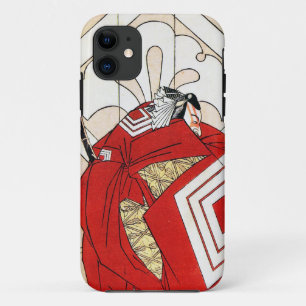 Cool japanese legendary hero samurai warrior art iPhone 11 case