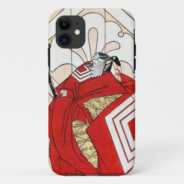 Cool japanese legendary hero samurai warrior art Case-Mate iPhone case (Back)