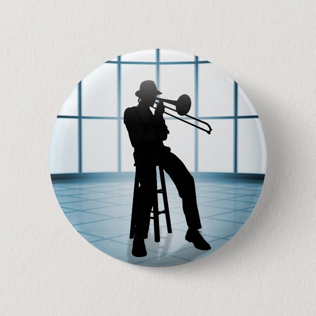 Cool Jazz 1 6 Cm Round Badge (Front)
