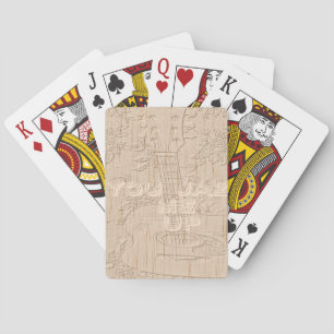 Cool jazz Customise Product Playing Cards