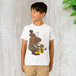 Cool Jazz Man Playing Saxophone T-Shirt