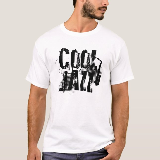 cool jazz music logo T-Shirt (Front)