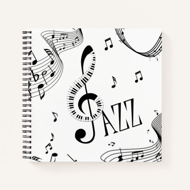 Cool Jazz Notebook (Front)