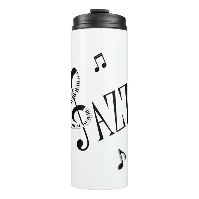 Cool Jazz Thermal Tumbler (Front)