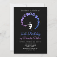 Cool Jazz Trumpet Musician 50th Birthday Party
