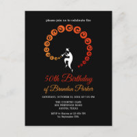 Cool Jazz Trumpet Musician 50th Birthday Party