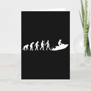 Cool Jet Ski For Men Women Evolution Sea Water Ski Card