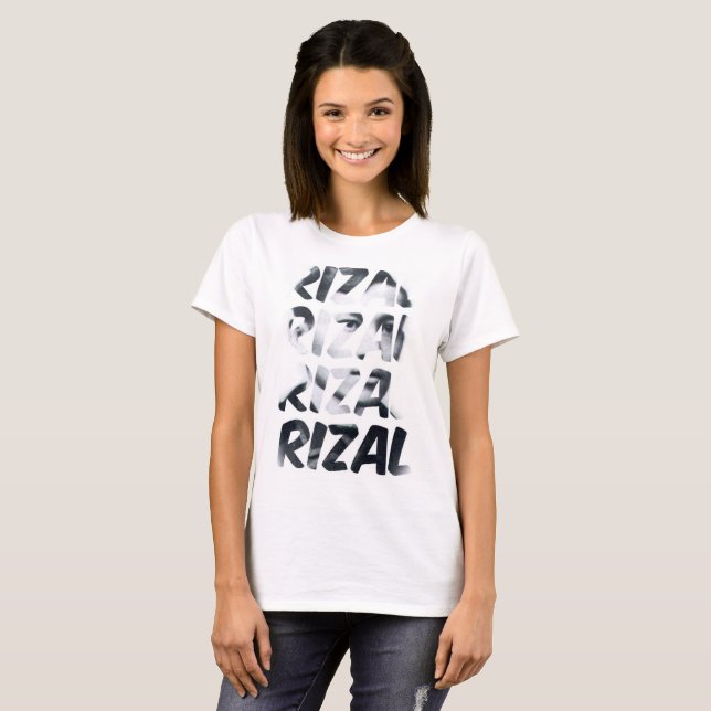 Cool Jose Rizal Activist Typography Tshirt (Front Full)