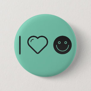 Cool Joy Emoticons 6 Cm Round Badge