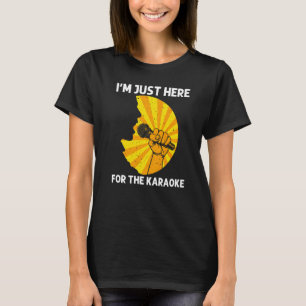 Cool Karaoke For Men Women Singer Karaoke Machine T-Shirt