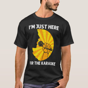 Cool Karaoke For Men Women Singer Karaoke Machine  T-Shirt
