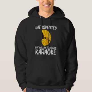 Cool Karaoke For Men Women Singer Microphone Karao Hoodie