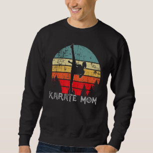 Cool Karate Mum japanese martial art for mothers Sweatshirt