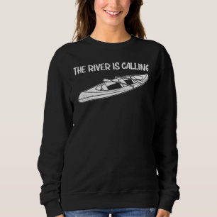 Cool Kayak For Men Women Kayaking Boat Watercraft Sweatshirt