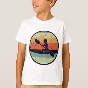 Cool Kayak Sunset Kids T-Shirt