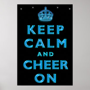 Cool KEEP CALM AND CHEER ON Posters