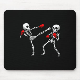 Cool Kickboxing Design For Men Women Kickboxer Box Mouse Pad
