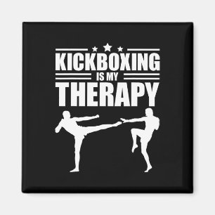 Cool Kickboxing For Men Women Kickboxer Workout Ex Magnet
