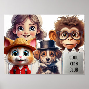 Cool Kids Club Poster