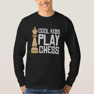 Cool Kids Play Chess Board Game Chess Players T-Shirt