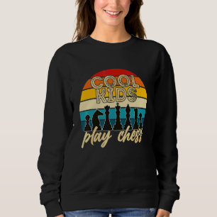 Cool Kids Play Chess For Children Sweatshirt