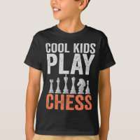Cool kids Play Chess Funny Chess Board Lovers Gift