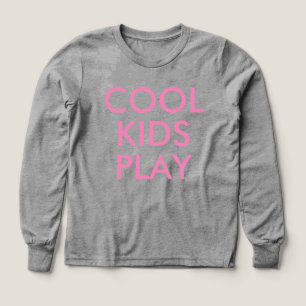 Cool Kids Play   Kids Pink Cute Baby Bodysuit