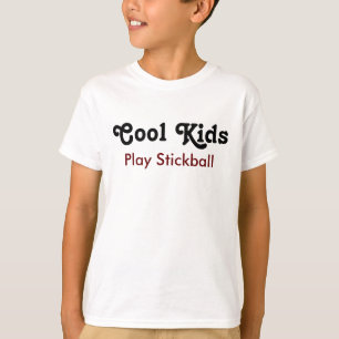 Cool Kids Play Stickball T-Shirt