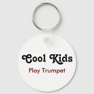 Cool kids Play Trumpet T-Shirt Key Ring