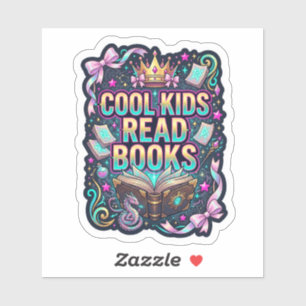 Cool Kids Read Books - fantasy book lover reading
