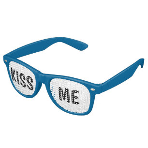 COOL! 😎  Kiss Me Sunglasses –Fun Party or Festive