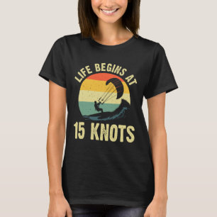 Cool Kitesurfing Art For Men Women Kite Surfing Ki T-Shirt