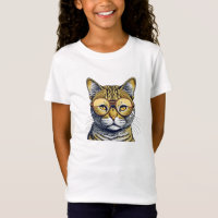 Cool Kitty Cat with Glasses