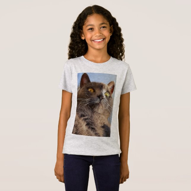 Cool Kitty Girls T-shirt (Front Full)