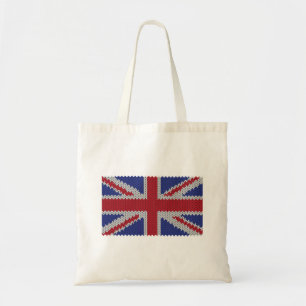 Cool Knitted United Kingdom Flag Tote Bag