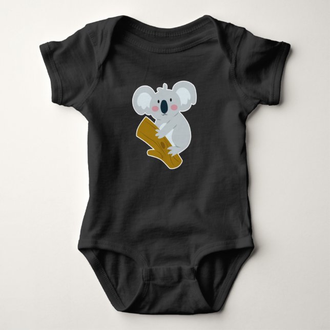 Cool Koala Baby Bodysuit (Front)