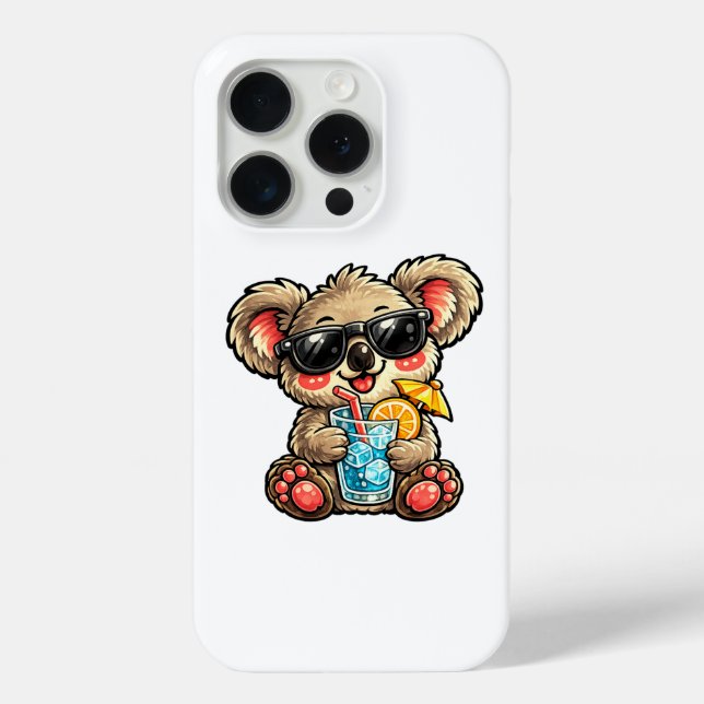 Cool Koala Drink Case-Mate iPhone Case (Back)
