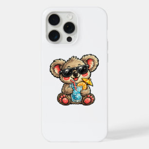 Cool Koala Drink iPhone 15 Pro Max Case