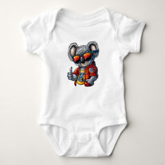 "Cool Koala King Kids T-Shirt – Fun & Trendy Desig Baby Bodysuit