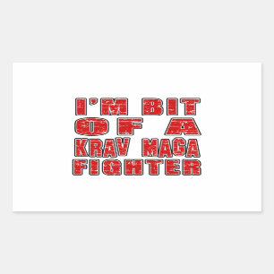 Cool Krav Maga Designs Rectangular Sticker