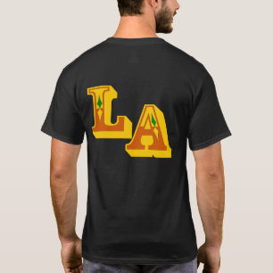 •°♥§Cool LA Logo Stylish Casual Dark T-Shirt§♥°• T-Shirt