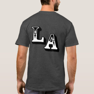 •°♥§Cool LA Logo Stylish Casual Dark T-Shirt§♥°• T-Shirt
