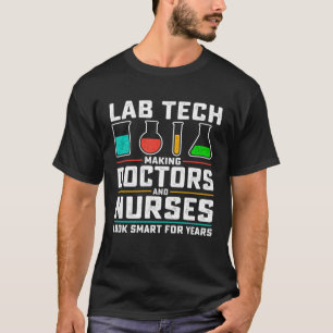 Cool Lab Tech Men Women Lab Week Medical Laborator T-Shirt