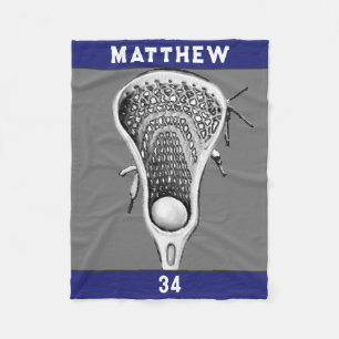 Cool Lacrosse Gift Fleece Blanket