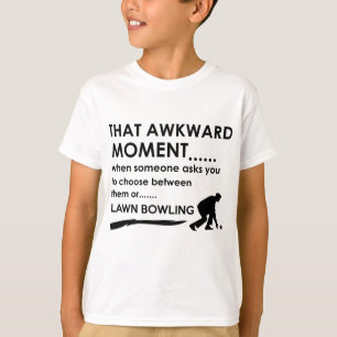 Cool lawn bowl  designs T-Shirt