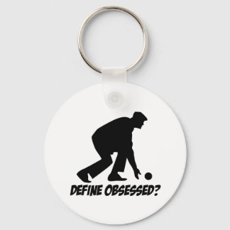 Cool Lawn Bowl Lovers Designs Key Ring